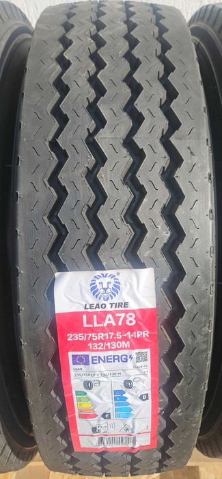 235/75 R17.5 132M, LEAO 14 PR, Anvelope directie remorca M+S, dot 5221
