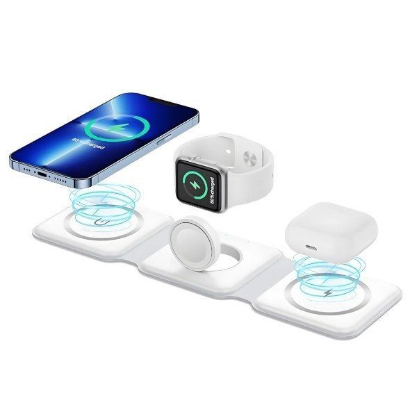 Зарядка беспроводная 3в1