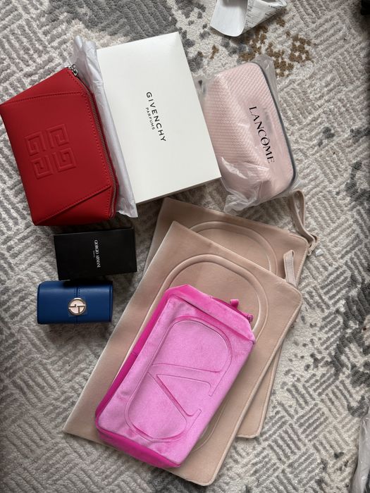 Косметичка кейс givenchy, valentino , armani , lancome