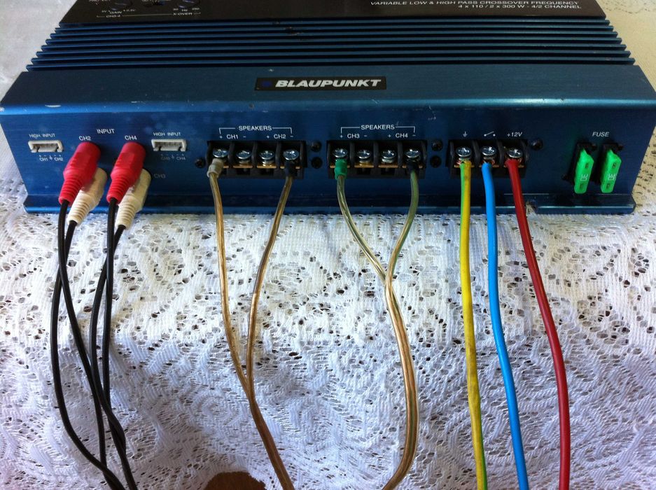 Blaupunkt MPA 4 max. 800W 4ch.( amplificator statie