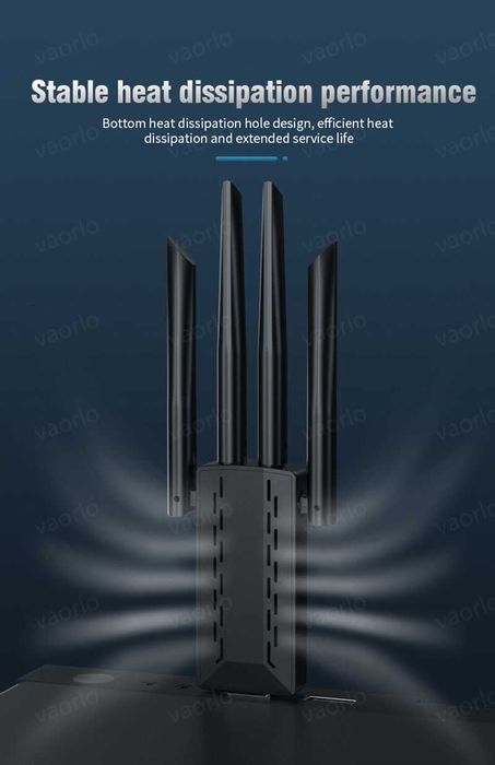 1200Mbps WiFi USB 3.0 адаптер двучестотен 2.4G+5Ghz  802.11AC компютър