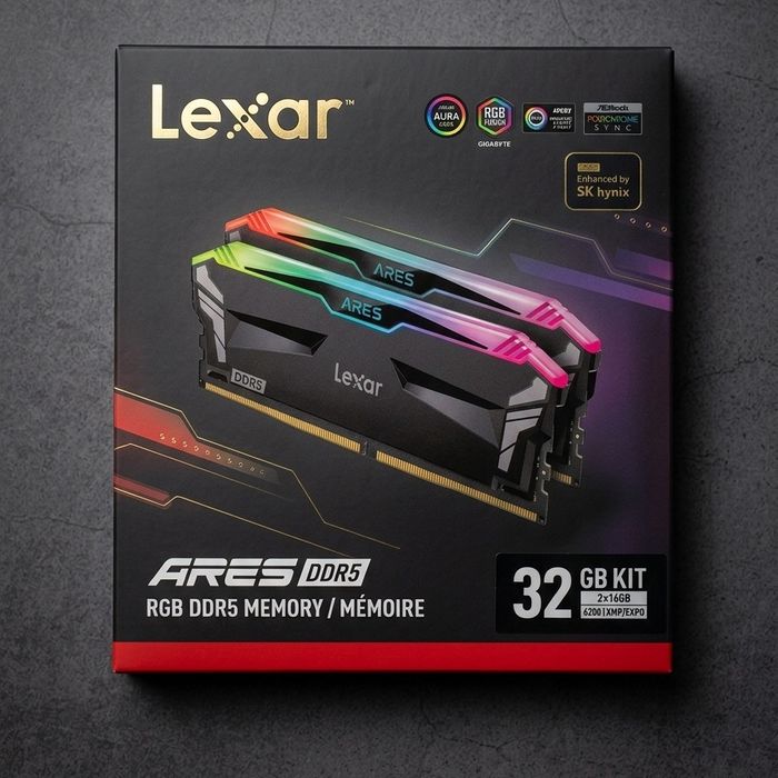 DDR5 RGB har xil brendlar