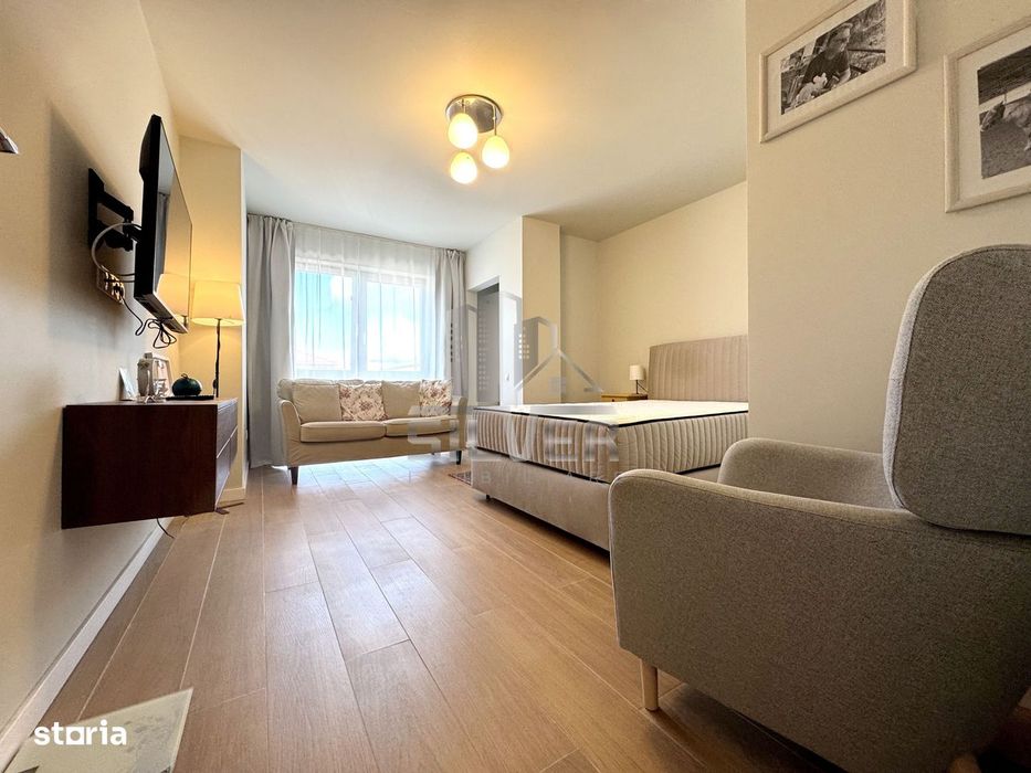 Apartament in imobil nZEB/parcare cu CF/complet mobilat si utilat.