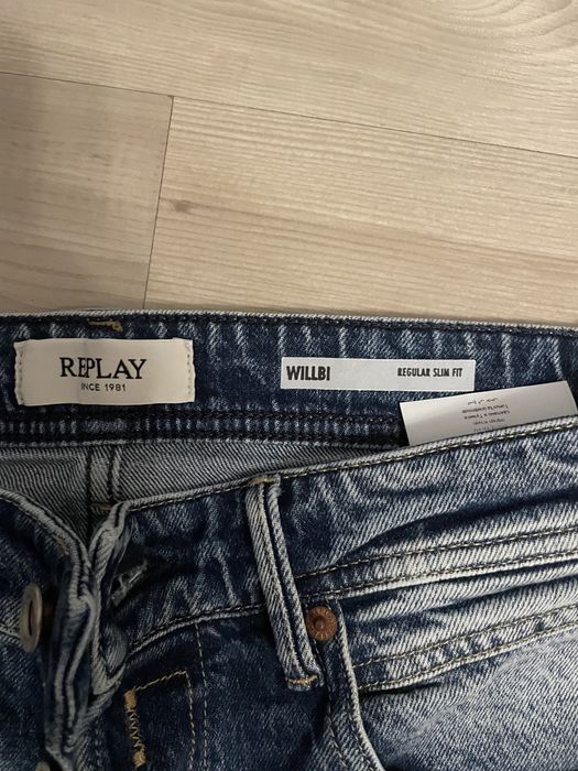 Blugi REPLAY originali masura 32 noi nouti cu etichete adusi din Itali