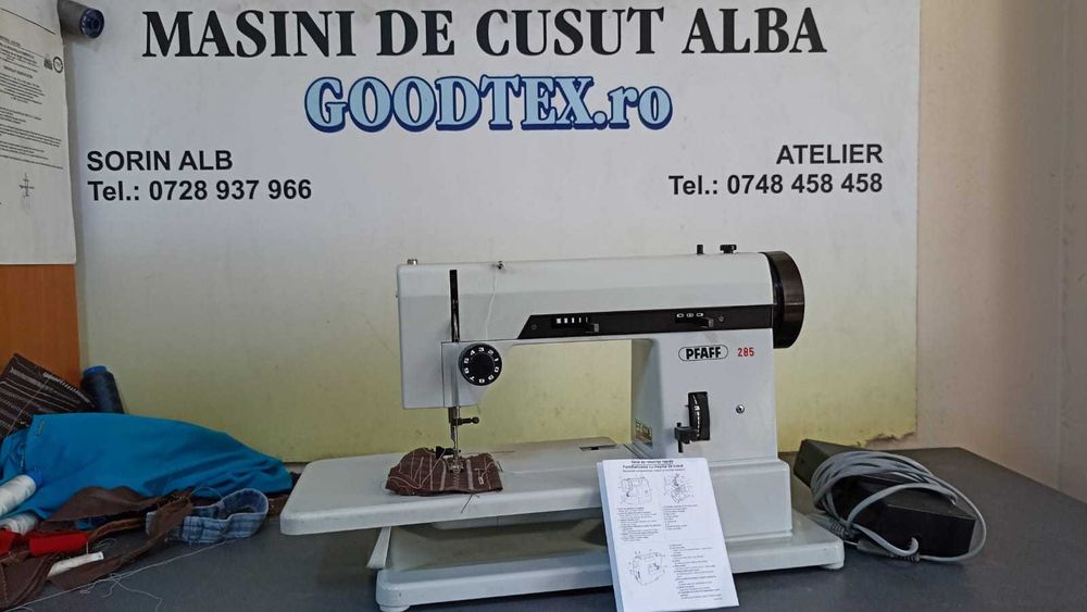 Masina de cusut semi industriala cu graifar rotativ Pfaff 285