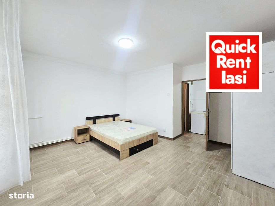 Pacurari Petrom Apartament 1Camera De Inchiriat Cu Centrala Proprie