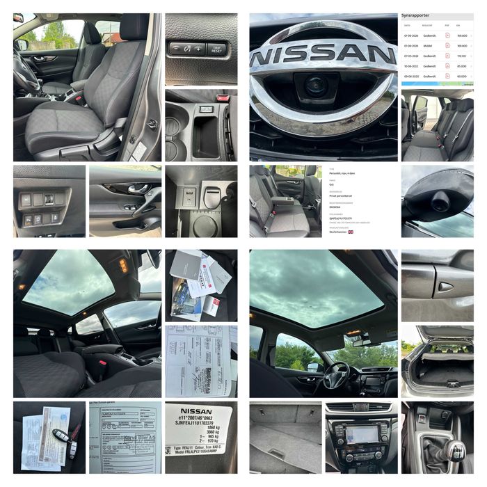 Nissan Qashqai Tekna 2WD*BiXenon*benzina*camere 360*af.2016/luna 07*navi*panoramic*factura