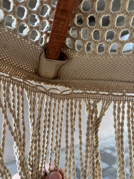 Плетени чадъри тип макраме за градина, плаж, ресторант или бийч бар