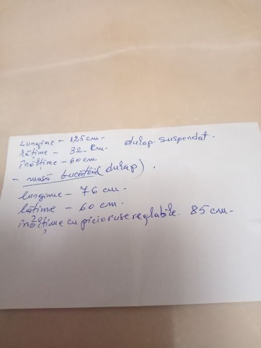 Vând mobila de bucătărie