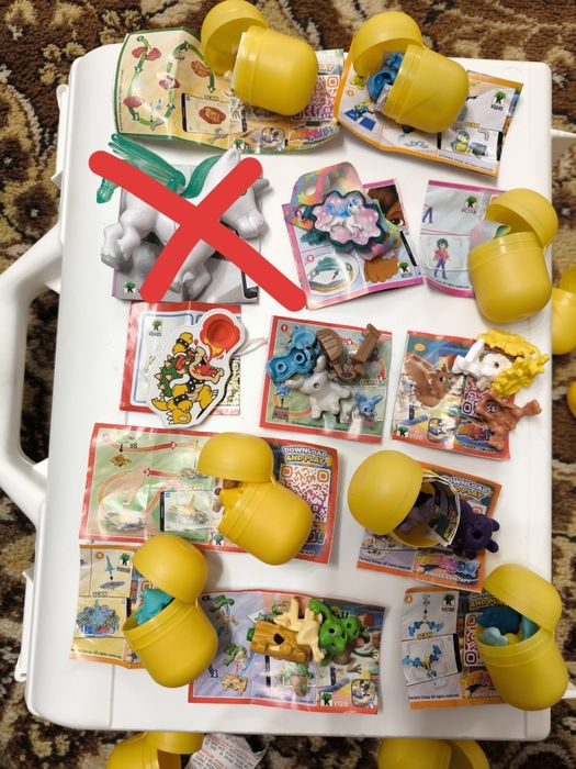 Играчки киндер Kinder 0.50 цента -1 евро