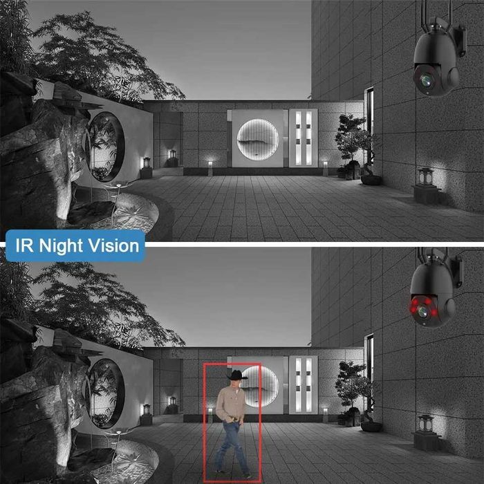 Sistem supraveghere profi zoom36autofocalizare120m nocturn/fotovoltaic