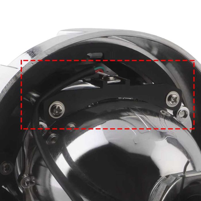 Set 2 Module Modul LED Lupe Leduri Devil Demon Eyes RGB, cu Aplicatie