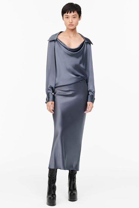 Rochie satinata Zara Studio