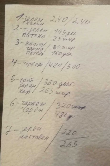 Килими и пътеки.