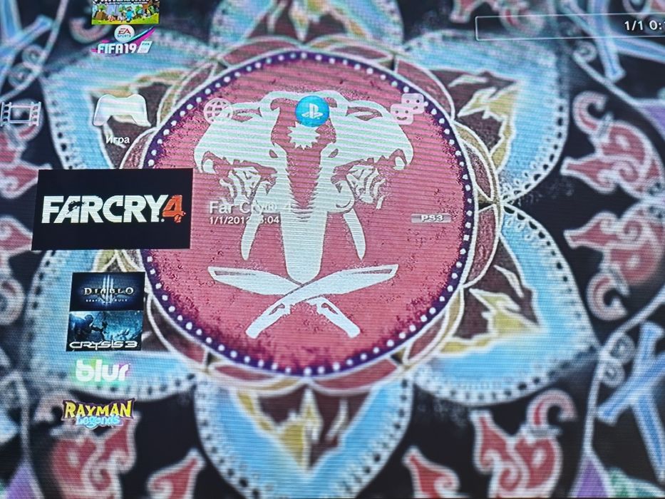 Продам ps3 slim 240gb