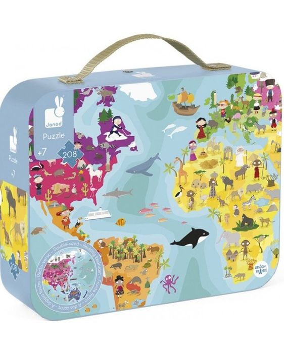 Puzzle pentru copii cu două fete - Lumea mondena