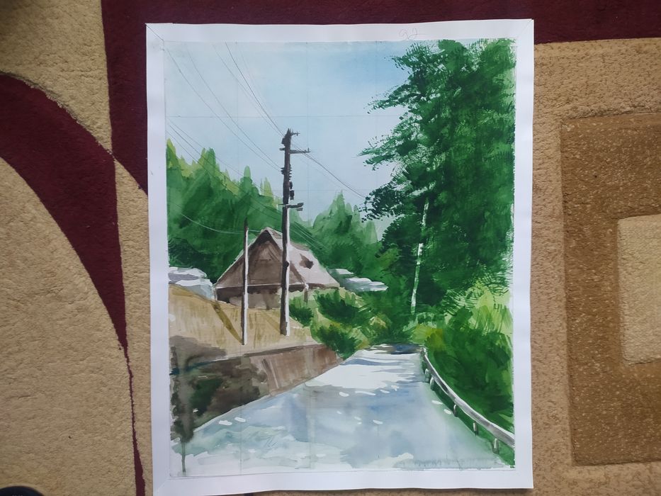 Продам картины акварелью и карандашом