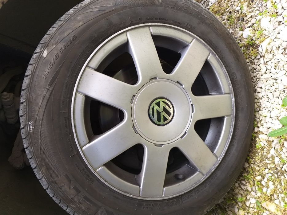 Лети джанти 15 5х112 за фолксваген с гуми