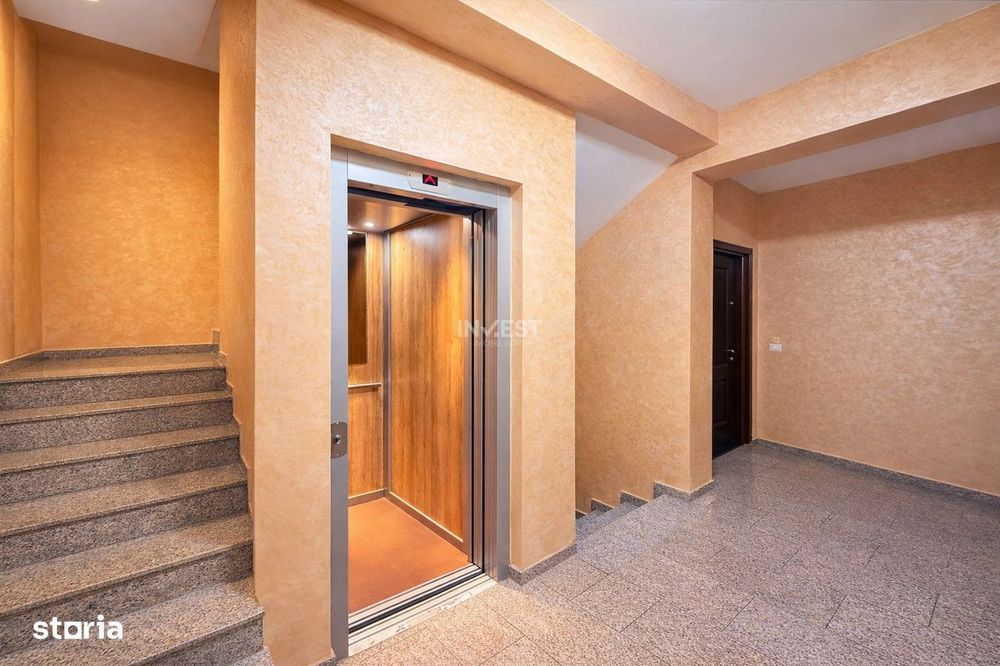 Apartament mobilat 68 MP Utili - etaj intermediar cu lift - zona Cetat