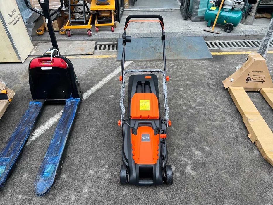 Газонокосилка электрическая Gazonokosilka elektr 38sm 1400W SAAB