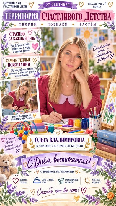 Подарок Воспитателю