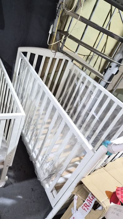 Pătuț bebe din lemn, stare nouă