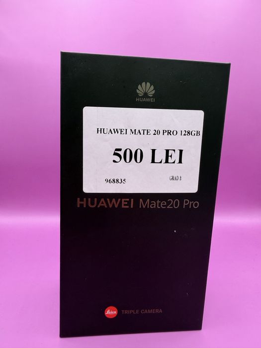 Huawei MATE 20 PRO 128GB •Matei Amanet Margeanului•9688