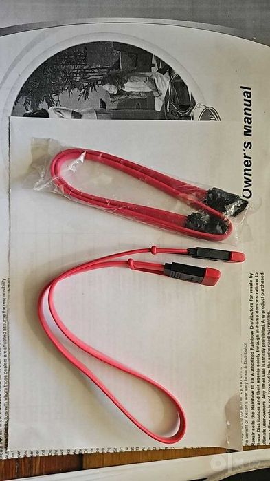 кабель-переходник питания  Molex 4-pin на SATA 15-pin кабель SATA III