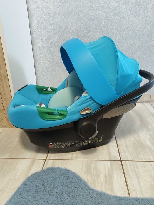 Стол за кола Cybex Aton S2 i-Size (0-13 кг.) Beach Blue