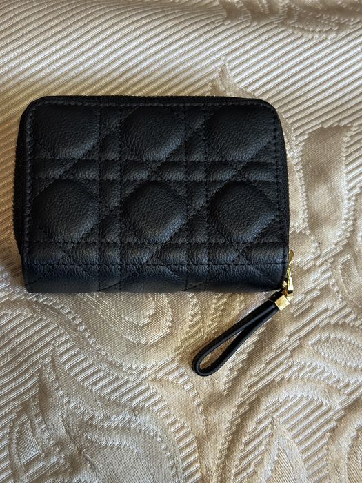 Портмоне Dior Caro Scarlet Wallet