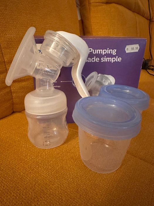 Philips Avent Ръчна помпа за изцеждане на кърма Natural Motion