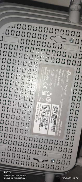 Wifi router TP-LINK EC220-G5 4 ta shoxli