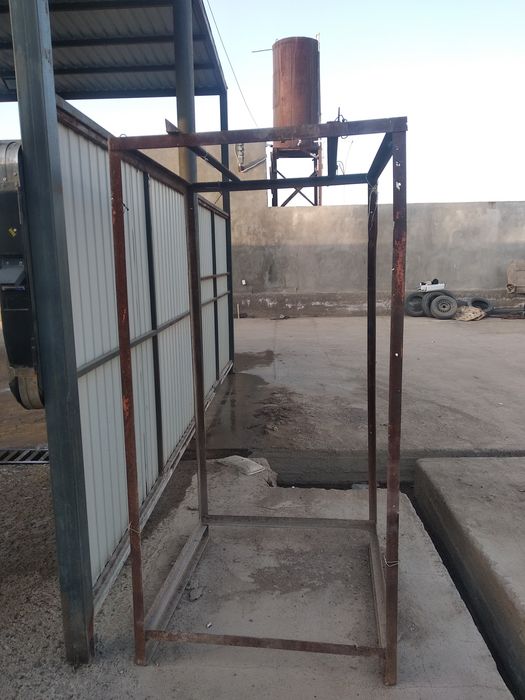 Клетка ясаш учун каркас уголникдан