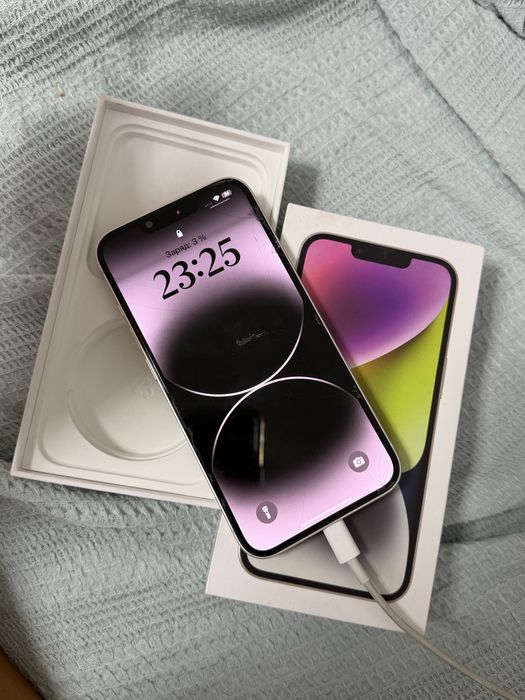 iphone 14 белого цвета