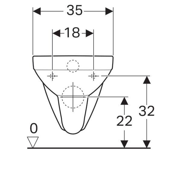 Set vas wc dreptunghiular suspendat cu capac, Geberit Selnova Square