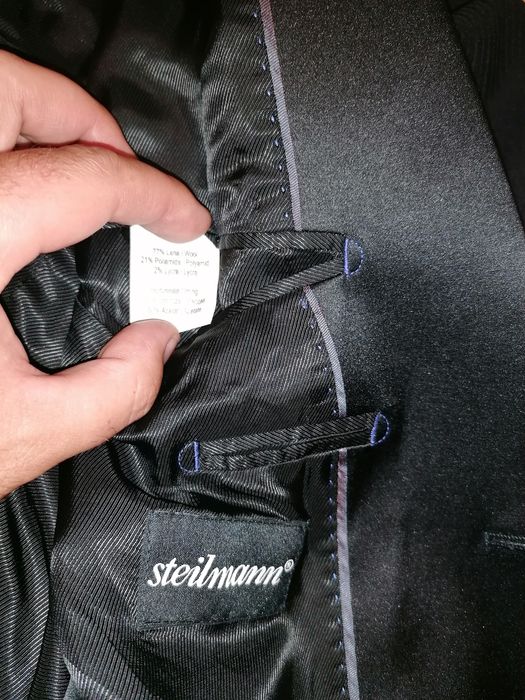 Costum de mire negru Steillman