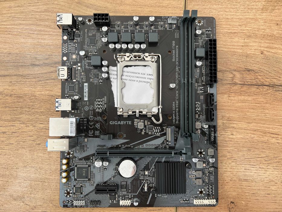 Материнская плата Gigabyte H610M K DDR4 (LGA1700) для Intel 12/13/14