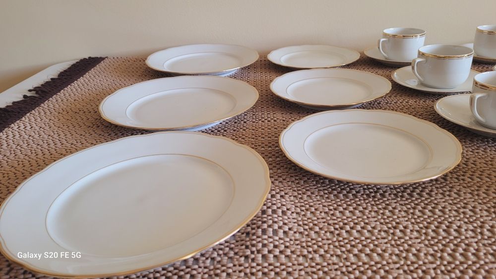 Декоротивен винтидж порцеланов сет за хранене Winterling Bavaria