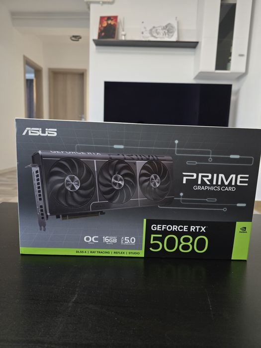 RTX 5080 Asus Prime OC 16GB GARANTIE Emag