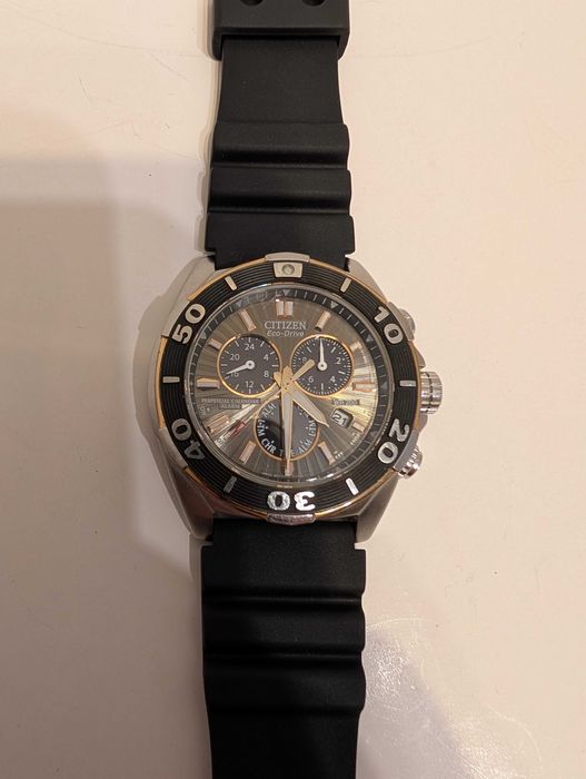 Промо! Citizen Signature Courageous BL5440 Solar Alarm Chrono часовник