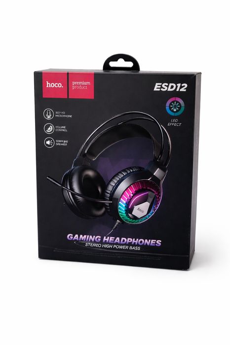 Игровые наушники HOCO ESD12 (LED)