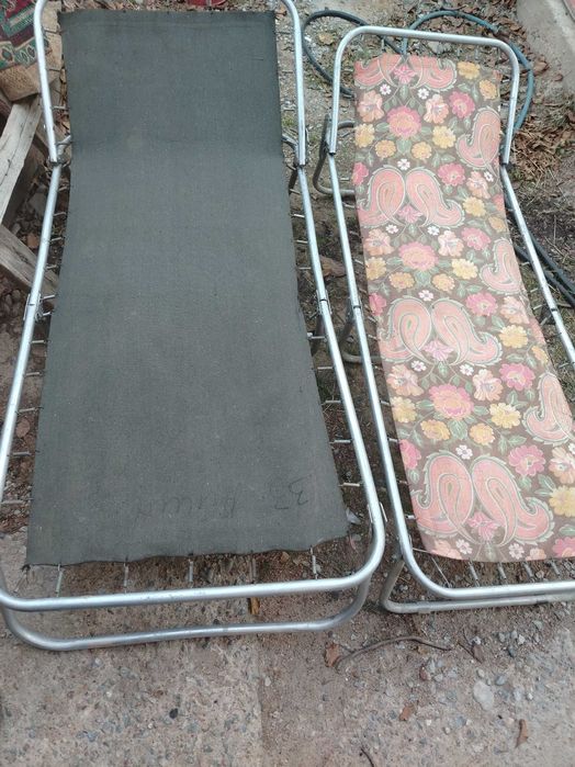 Раскладушки   б/у.