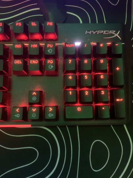 клавиатура hyperx 100%