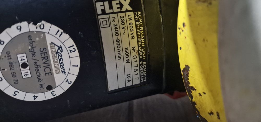 Машина за шлайфане на бетон FLEX LK 602 VR