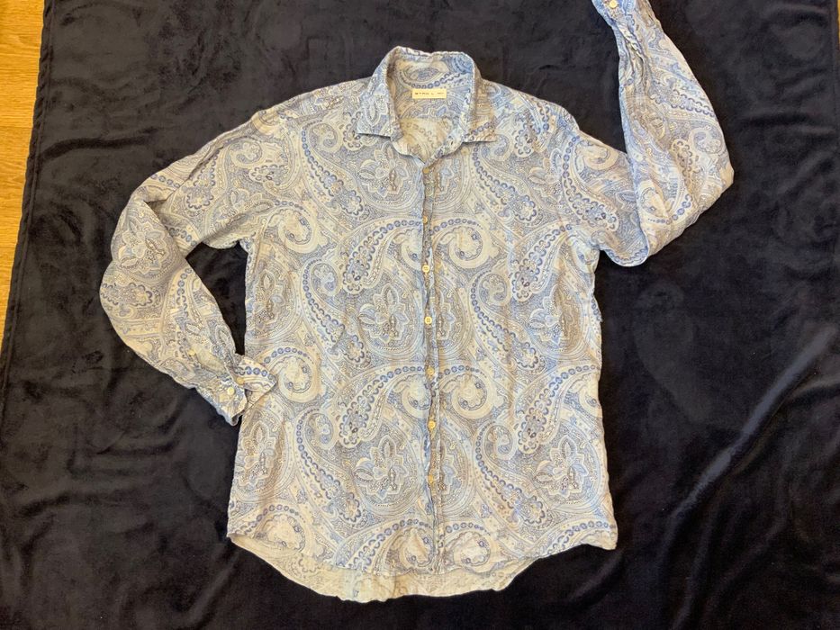 Etro-оригинална риза ,лен ,50 л