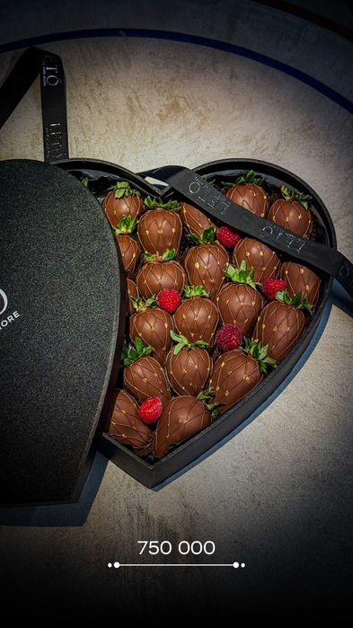 клубника в шоколаде