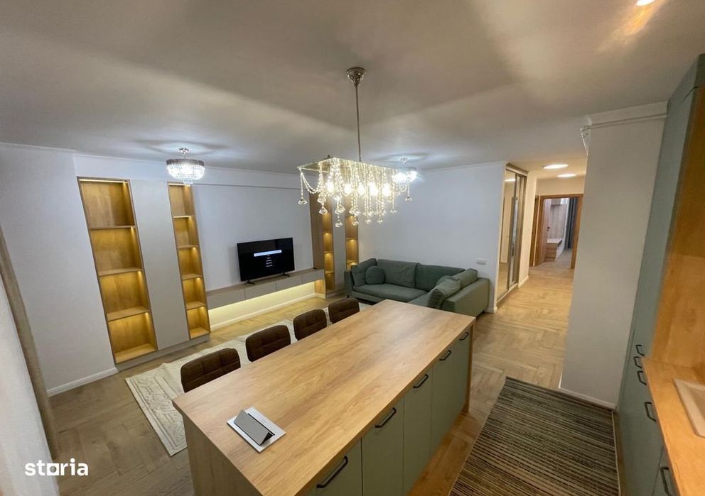 Apartament 3 camere 90mp, 2 terase, 2 parcari, finisat modern