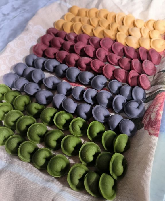 Пельмешки цветные