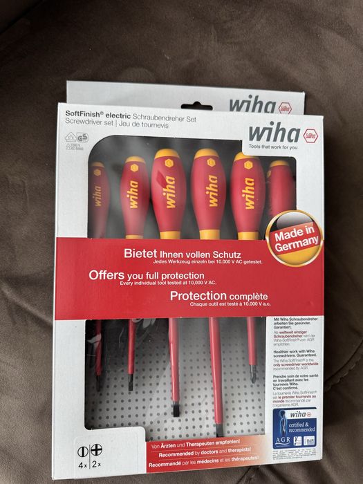 Surubelnite pentru electrician profesionale Wiha