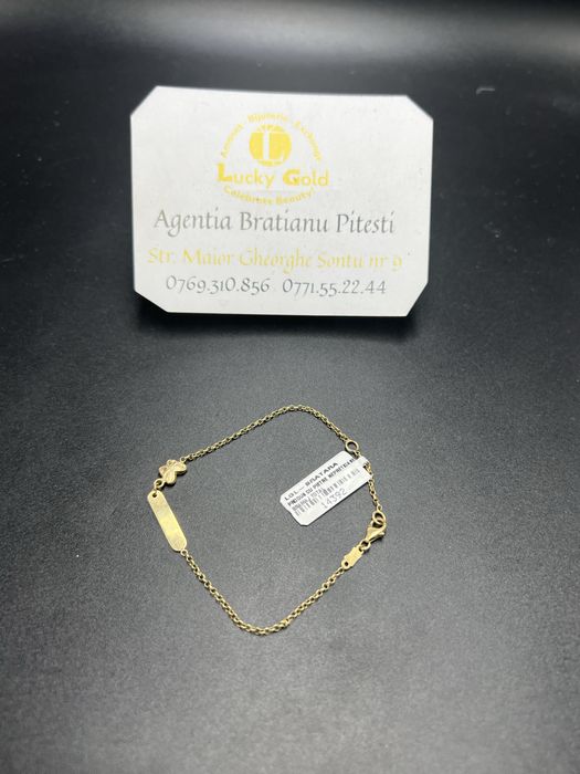 Bratara aur 14k 1,54 gr lungime 14cm cod 14392